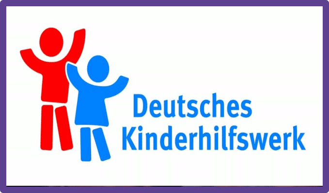 Das Logo vom Deutschen Kinderhilfswerk.