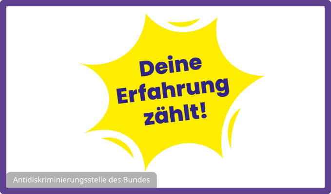 Es ist zu lesen: Deine Erfahrung zählt!